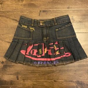 Vintage Avon Dutch mini skirt